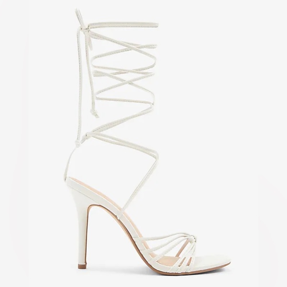 NWT Strappy Tie Sandals